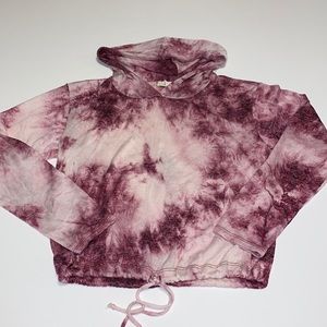 girls pie in the sky tie dye hoodie